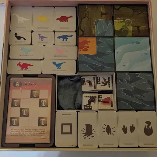 Dino Dynasty Board Game + Expansion Insert