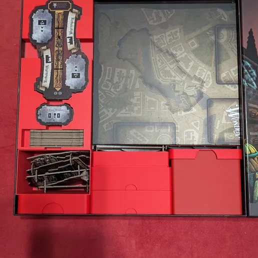 Chamber of Wonders Board Game Insert
