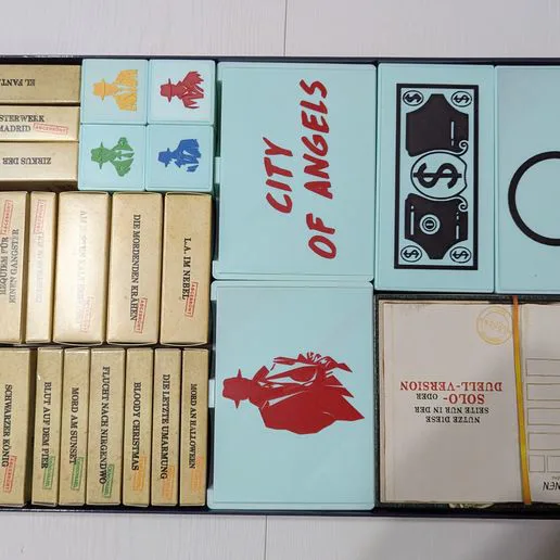 City of Angels Board Game Insert