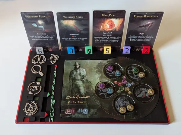 Dawn of Madness Player Board