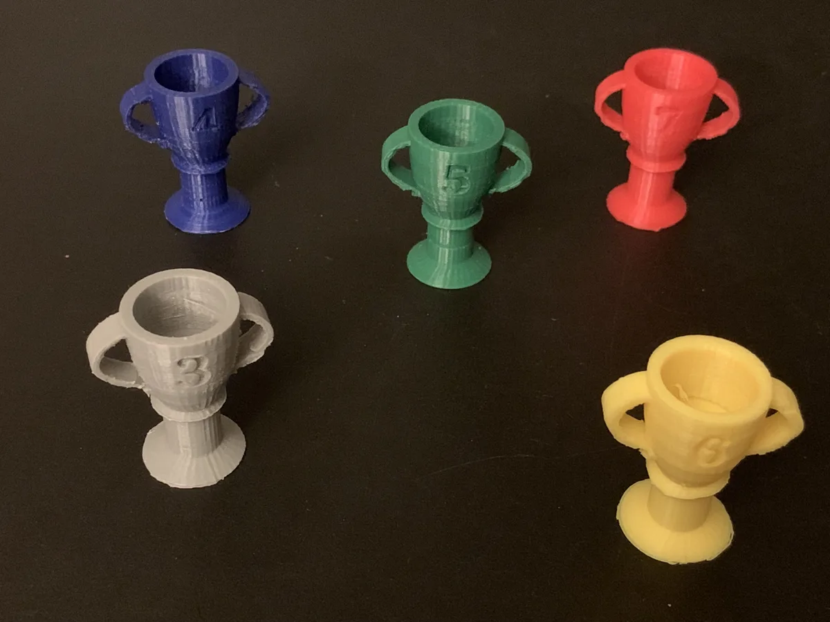 Trophies for game Balloon Cup
