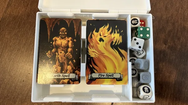 Insert for the 1989 HeroQuest Boardgame