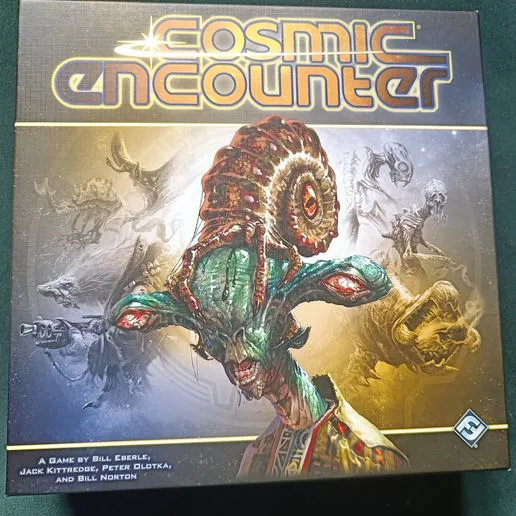 Board Game Organizer Insert Cosmic Encounter with 6 expansions
