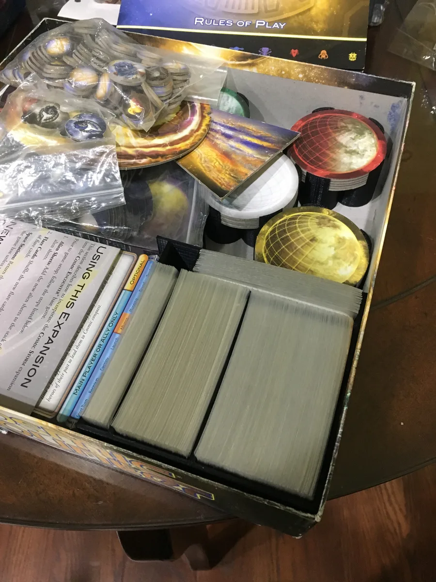 Cosmic Encounter Card Tray