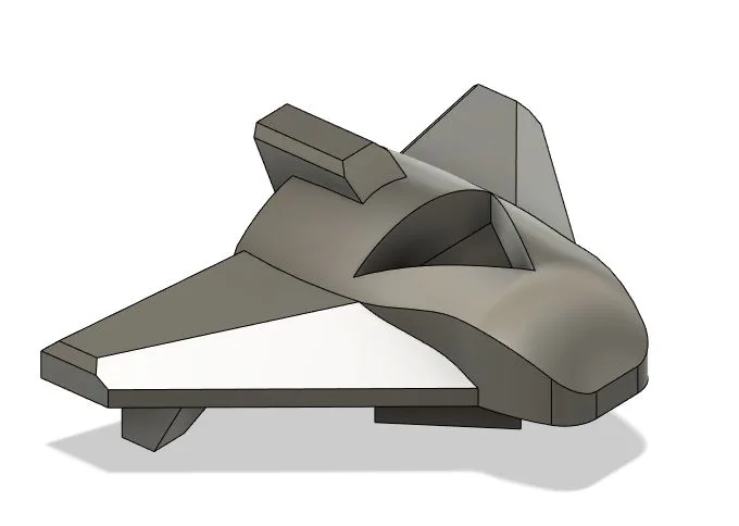Cosmic encounter spaceship
