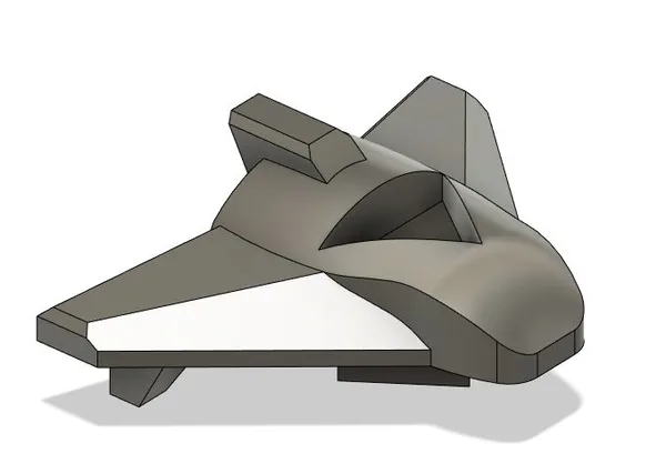 Cosmic encounter spaceship