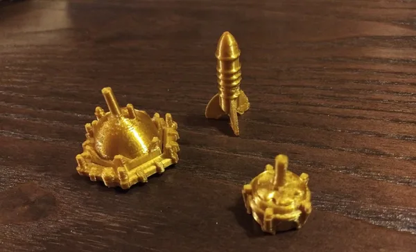 Catan Starfarers Pieces