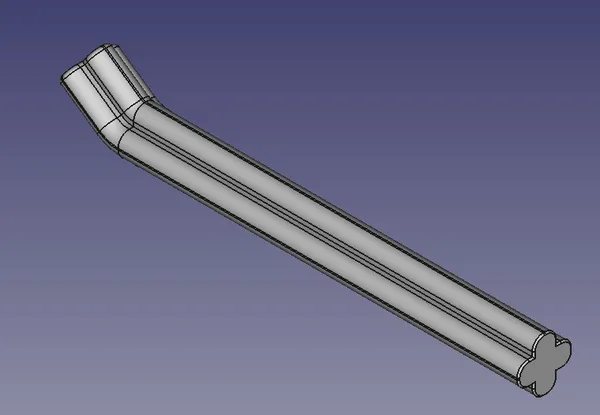 Spare support leg for Rummikub tile board