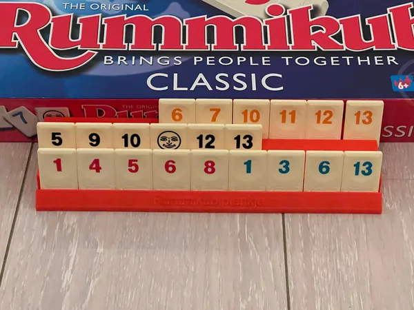 Rummikub holder 3 rows