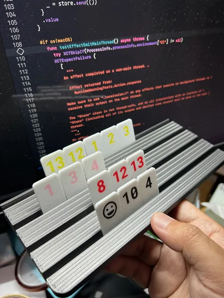 Rummikub Stand