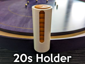 Crokinole 20s Holder