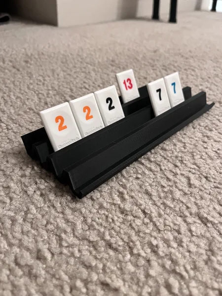 Stackable Tile Stand (Rummikub)