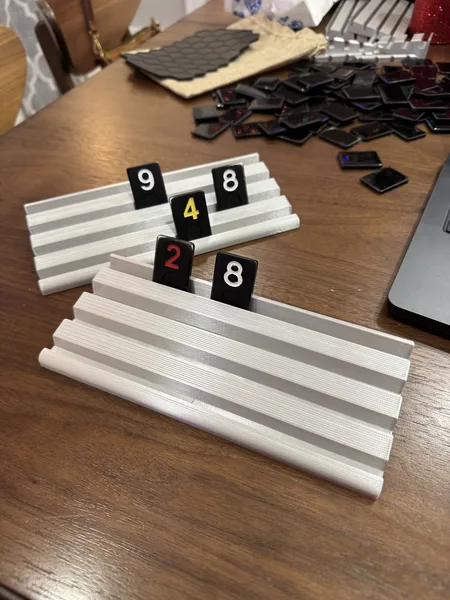 4 Row Rummikub Stand (yet another one)