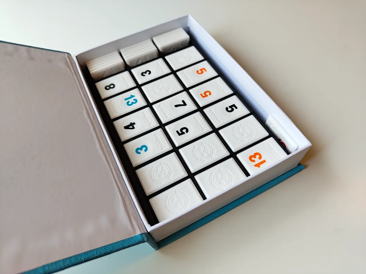 Rummikub Game Book Organizer