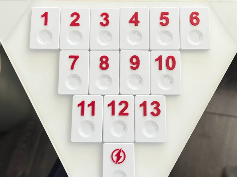 Rummikub Tiles - Full Set