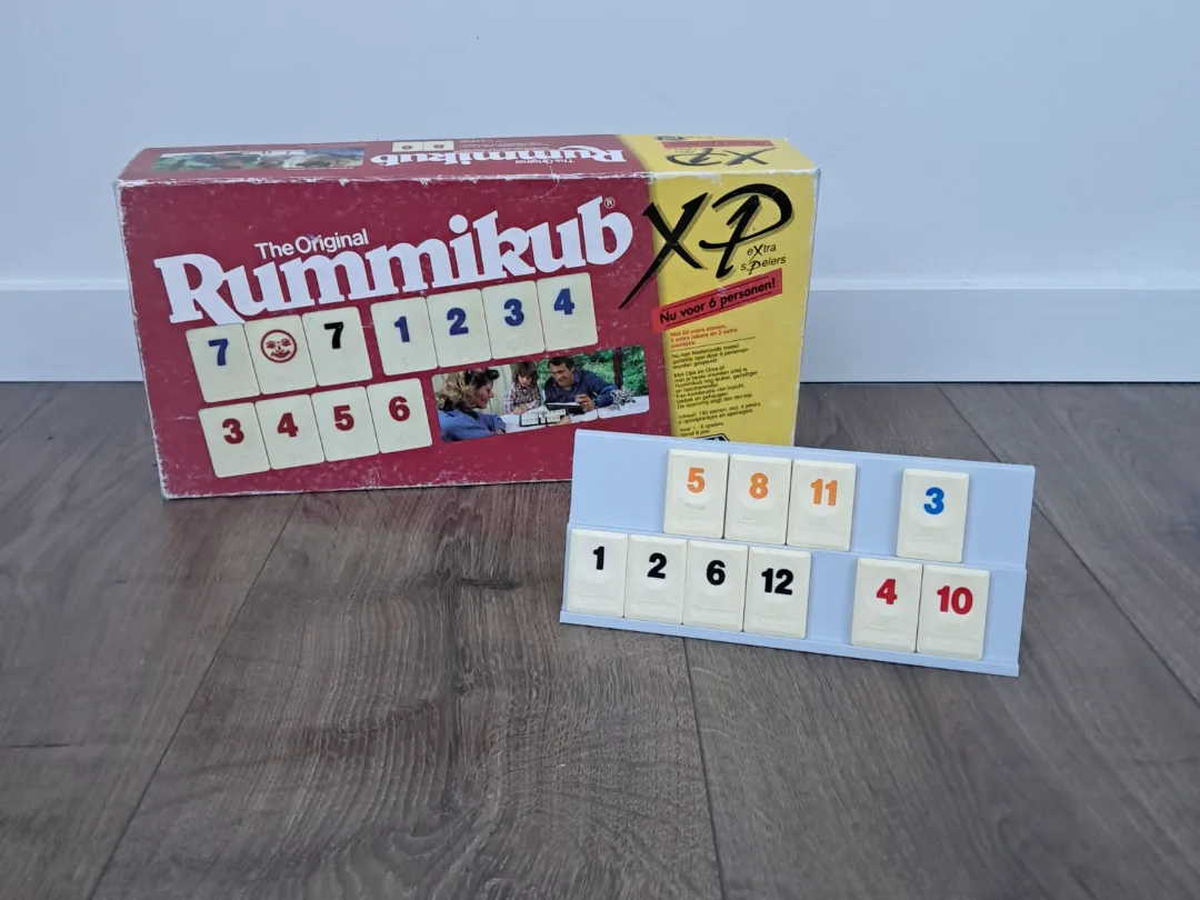 Rummikub dun bordje