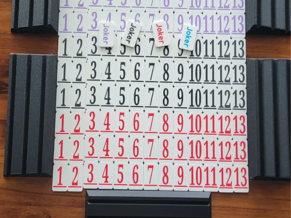 Rummikub Game Large Numbers