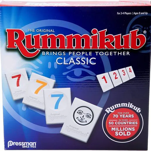 Detail of the stand from the board game Rummikub