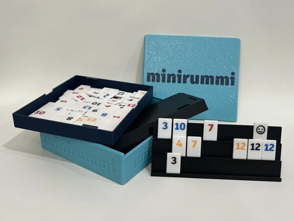 minirummi | Travel-Sized Rummikub Set