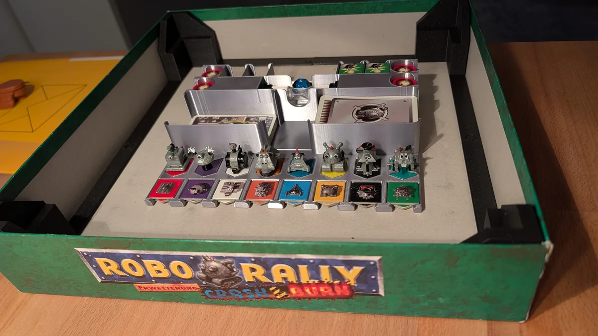 Robo Rally + Crash&Burn (Amigo) Inlay