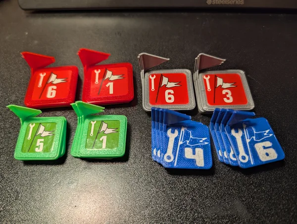 Robo Rally Flags (1994 - 1995, Armed and Dangerous, 2005)