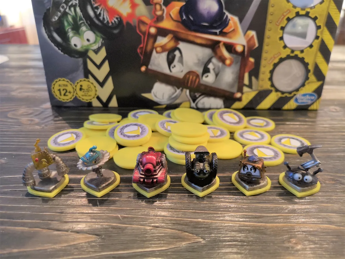 Robo rally - tokens and bases