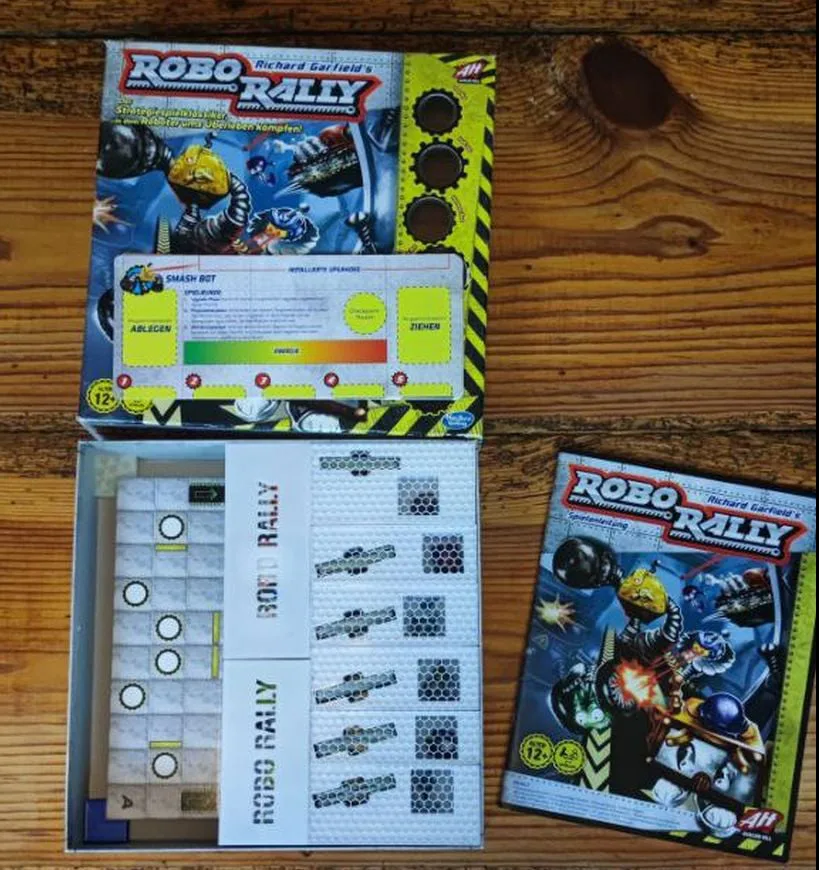 Robo Rally Board Game Insert