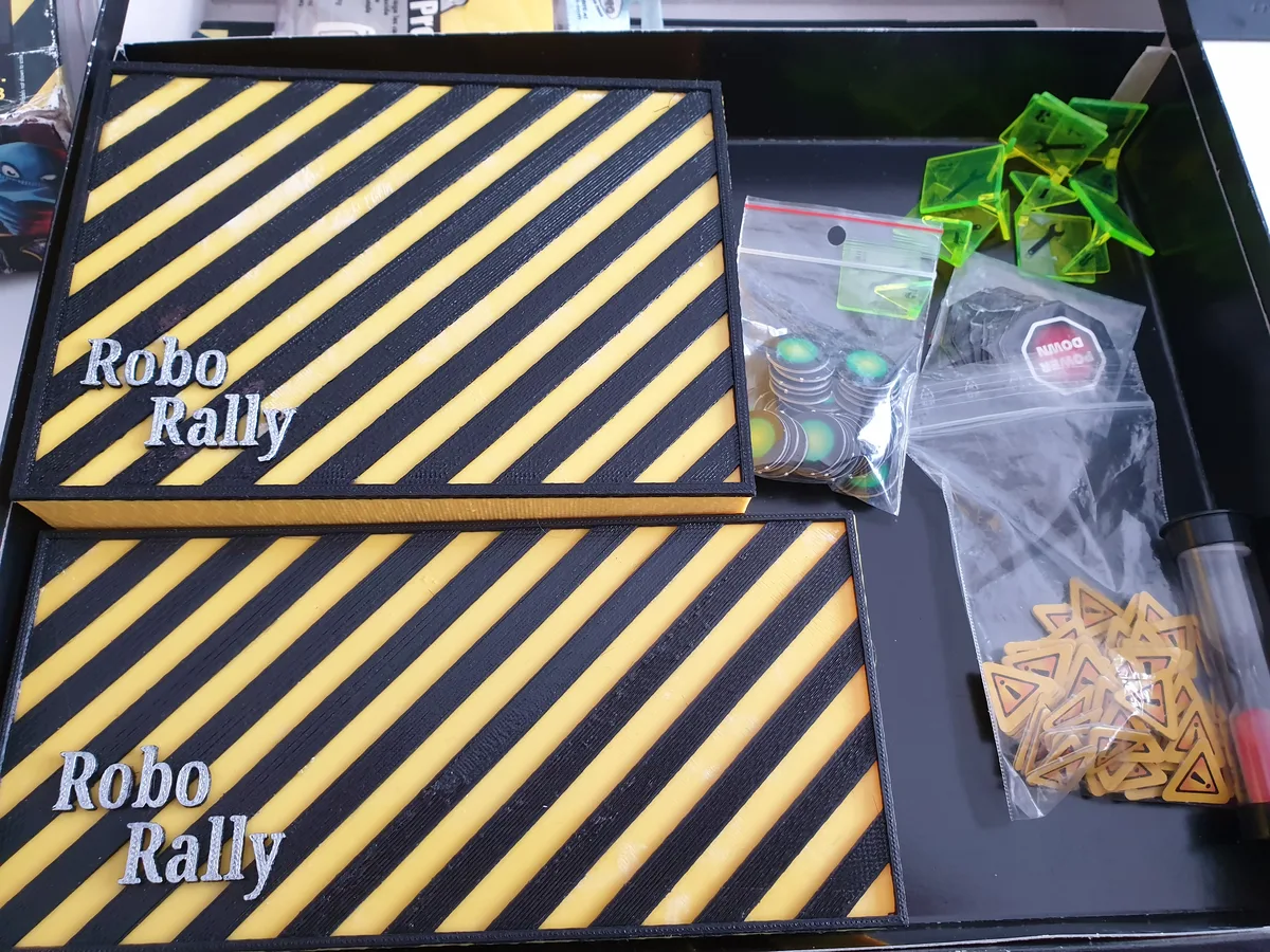 Robo Rally - Figure Box and Cardholder