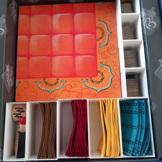 Insert organiser organizer rangement jeu Marrakech