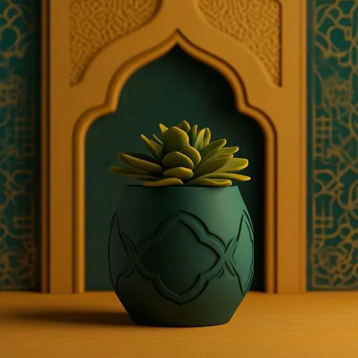 Marrakech Essence Vase – Moroccan-Inspired Vase for Elegant Home Decor