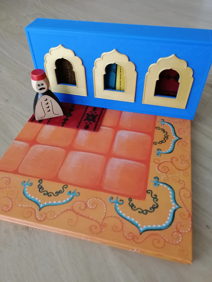 Marrakech tapis box