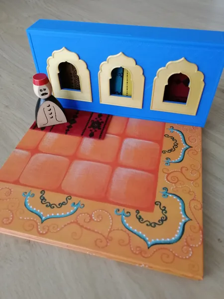 Marrakech tapis box