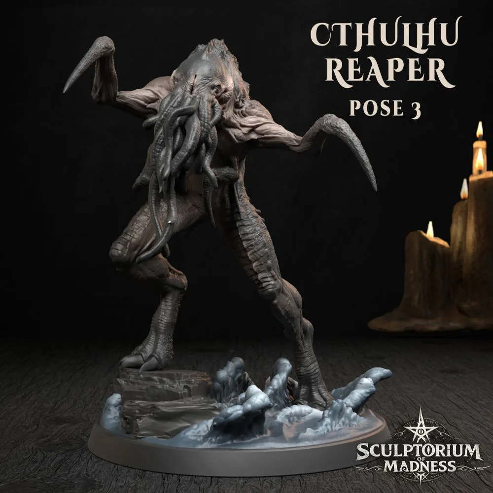 Cthulhu Reaper - pose 3 - Terra Nova