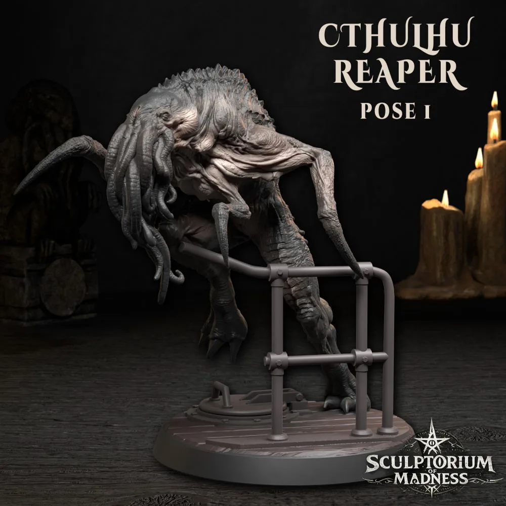 Cthulhu Reaper - pose 1 - Terra Nova