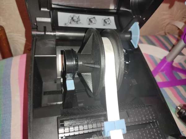 TLP100 Spool body for narrow materials (POS Printer MPrint Terra Nova)