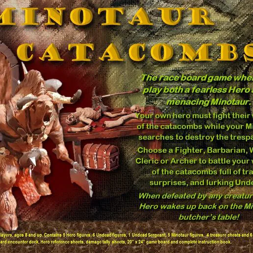 Minotaur Catacombs  Boardgame
