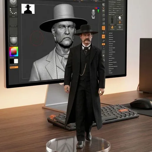 WYATT EARP: The Law of Tombstone! 🤠 Collectible 3D Model