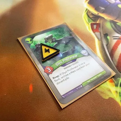 Keyforge Stun Token