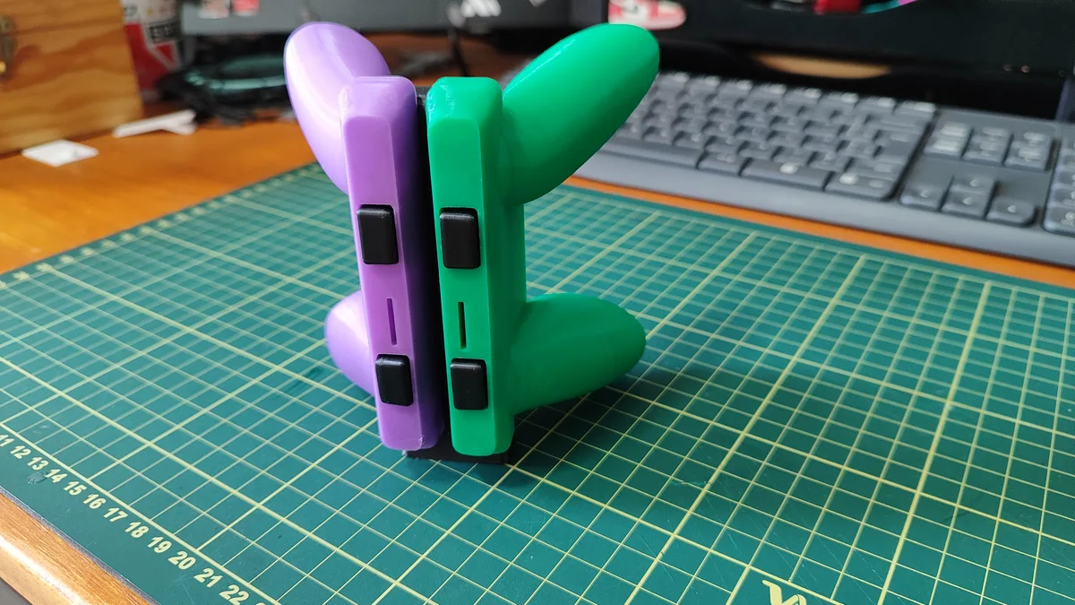 Base/Holder for Nintendo Switch Single Joy-Con Grip + And -