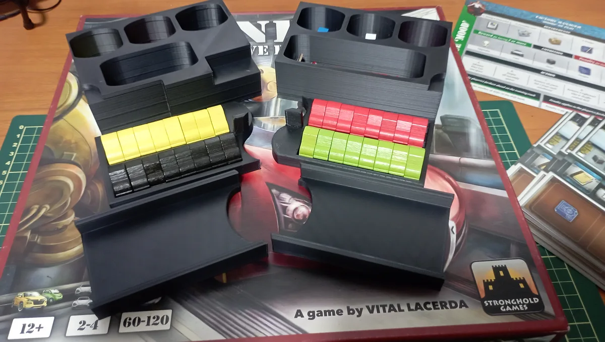 Kanban: Automotive Revolution Insert for sleeved cards and small print bed