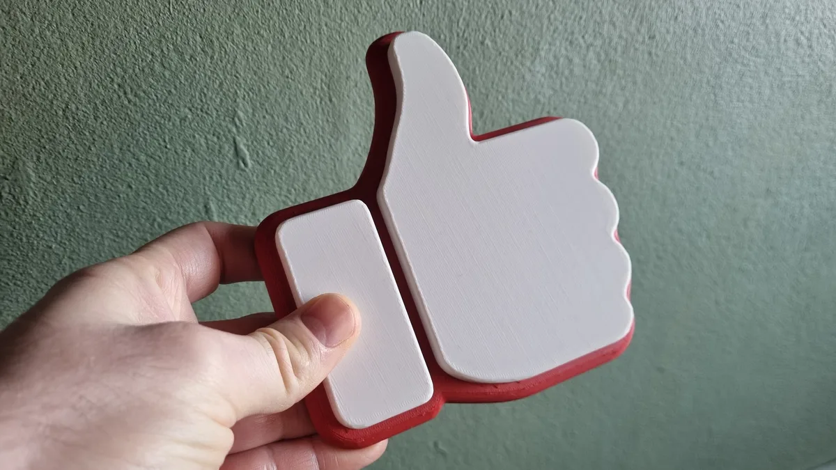 Thumbs Up! A Like icon for content creators
