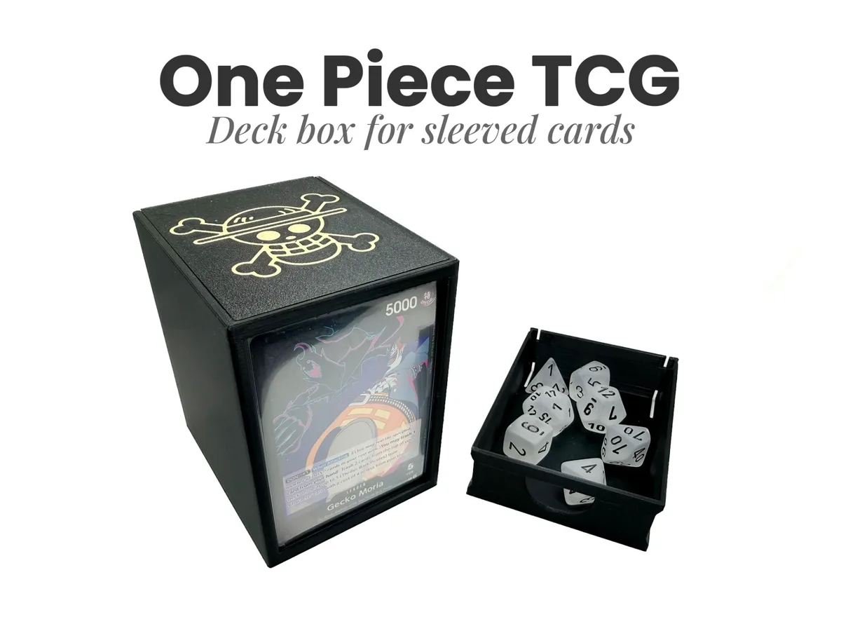 One Piece TCG deck box for sleeved cards