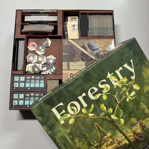 Forestry - Board Game Insert & Organizer