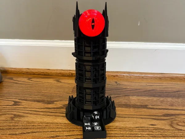 Lord of Rings Fate of the Fellowship Dice Tower