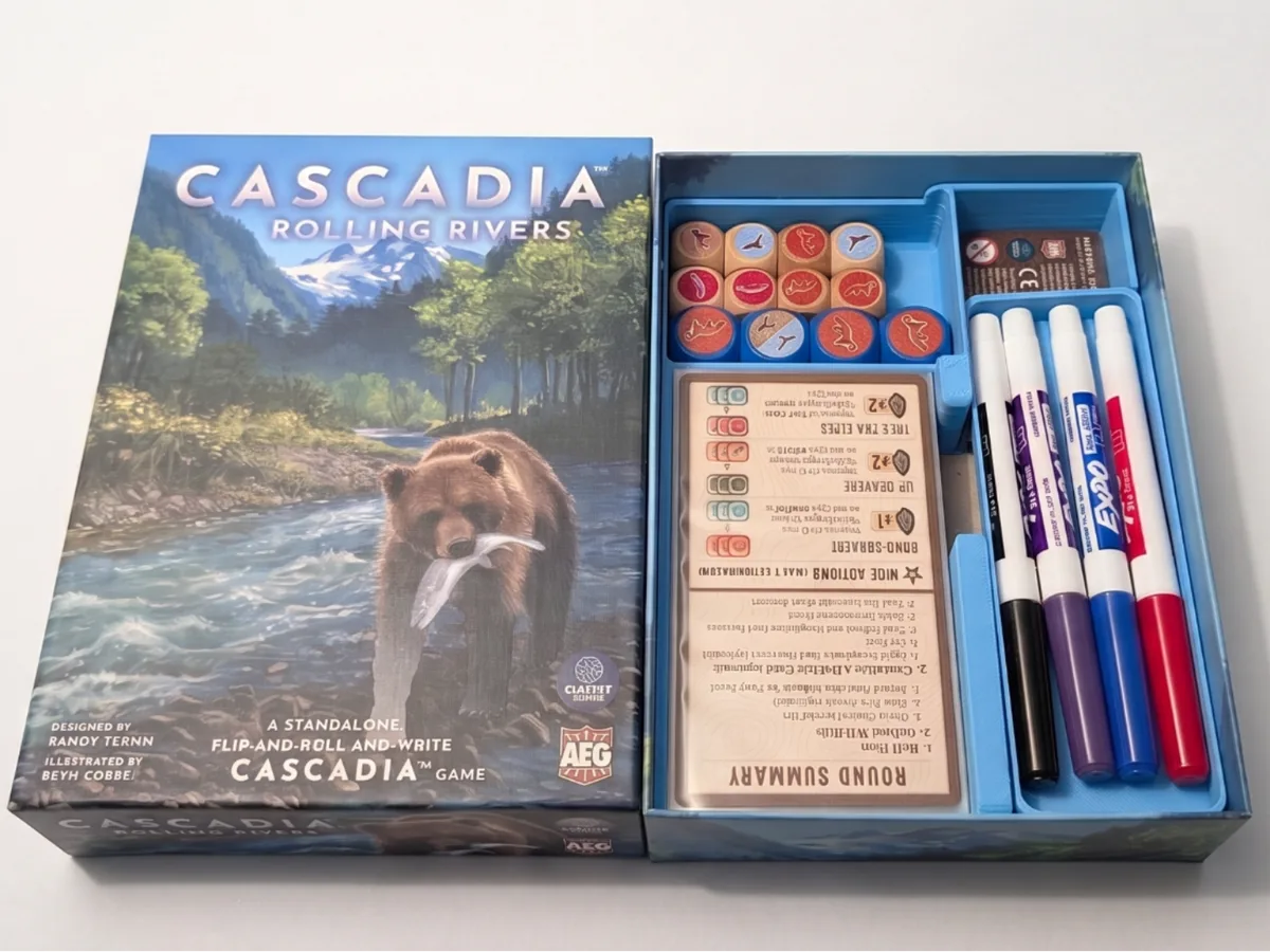 Cascadia Rolling Rivers/Hills insert