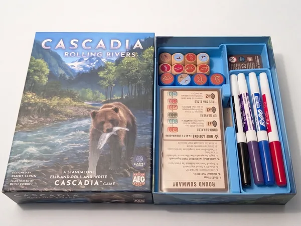 Cascadia Rolling Rivers/Hills insert