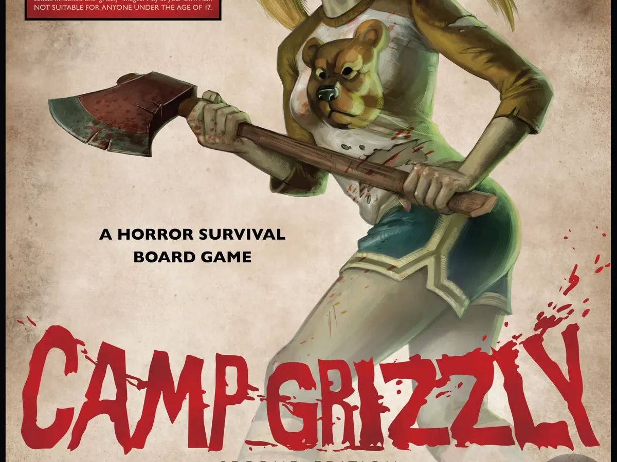 Camp Grizzly 2nd Edition Board Game insert