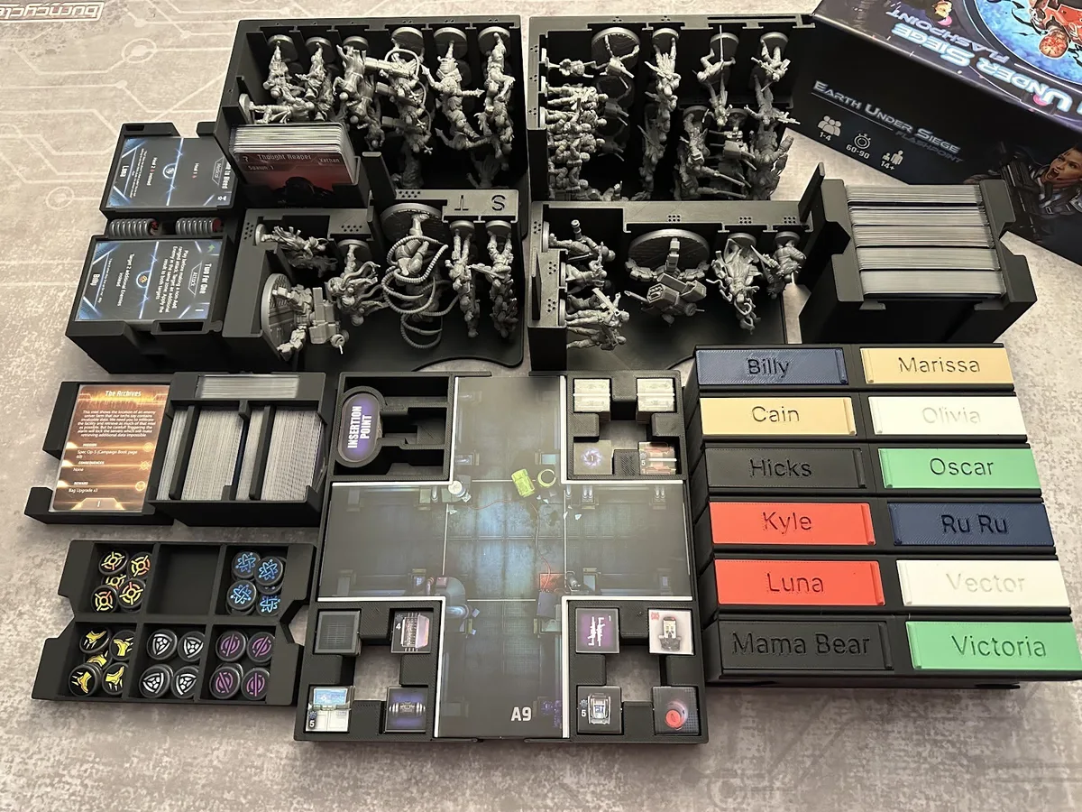Earth Under Siege + World Killer insert
