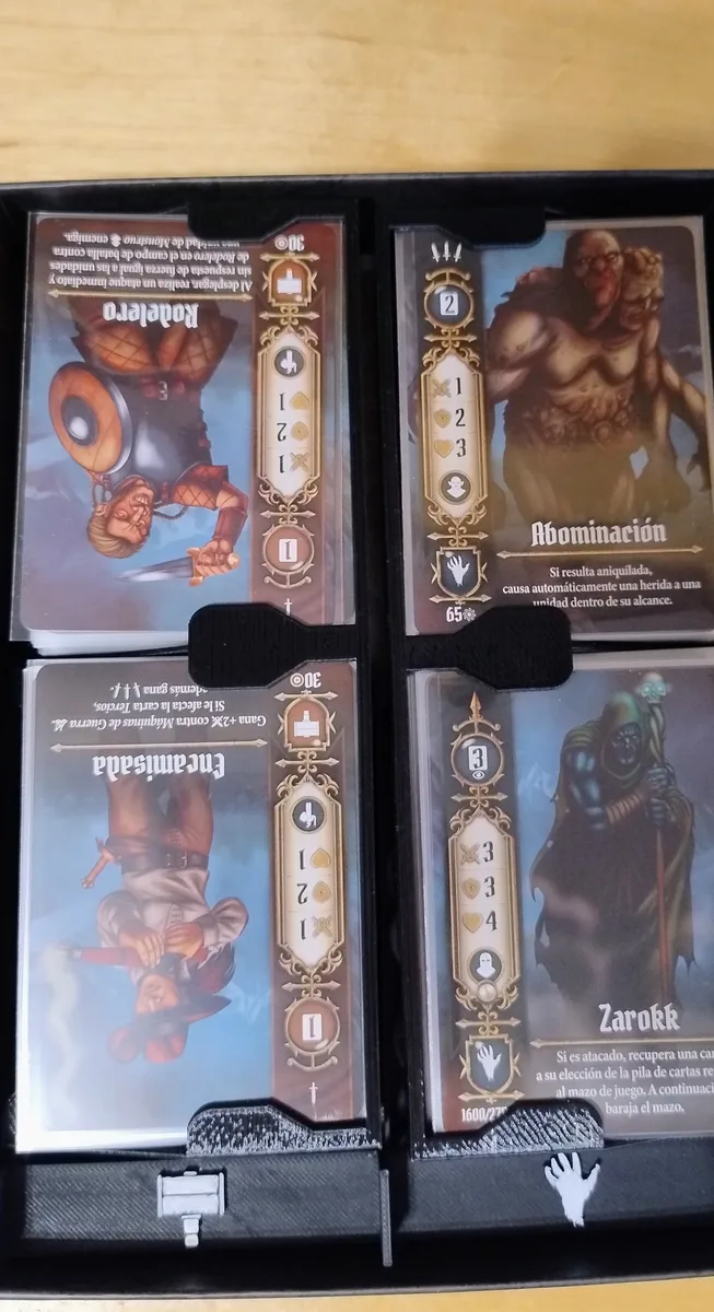 Drums of War: conquest (Tambores de Guerra: conquista) custom insert