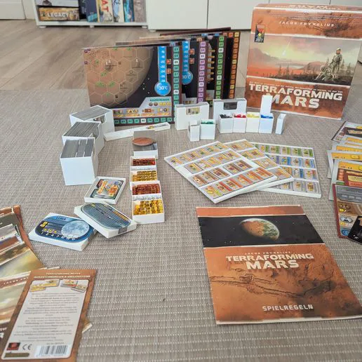 Terraforming Mars Insert - All expansions until 2026 in basegame box